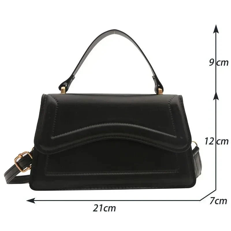 Bolsa Feminina Transversal com Design Estruturado Modelo Belle Époque